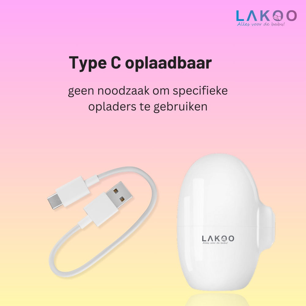Lakoo Babyrocker en White noise apparaat