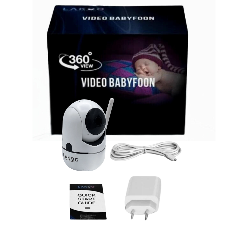 LAKOO babyfoon "Noah" - camera met app