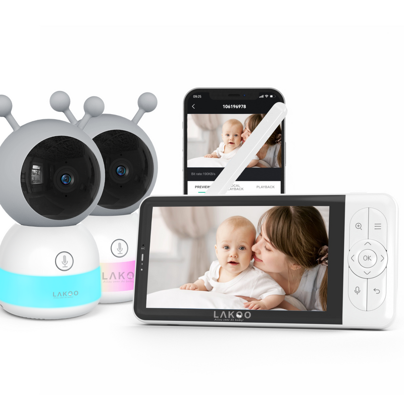 Lakoo® BabyGuard Pro 6T 2 camera's