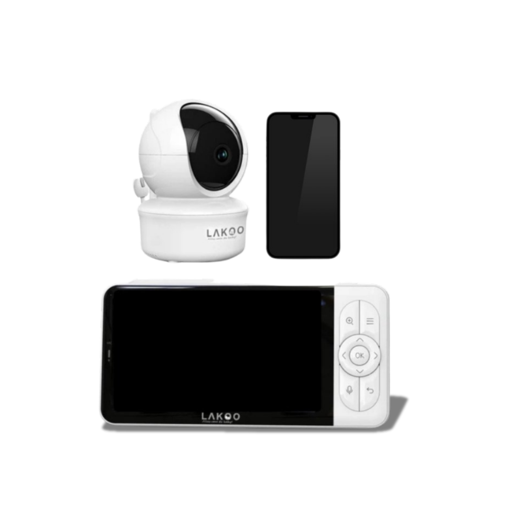 LAKOO babyfoon "Emma" - Camera en monitor - Met app
