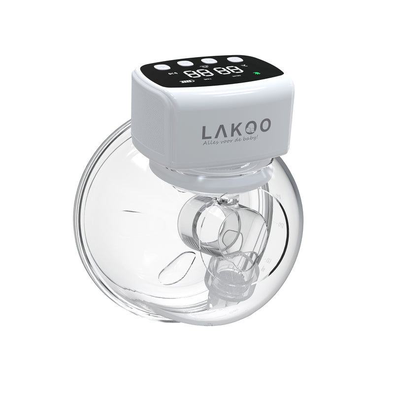 LAKOO® - Doppelmilchpumpe - Manuelle Milchpumpe - Elektrische Milchpumpe - Milchpumpe