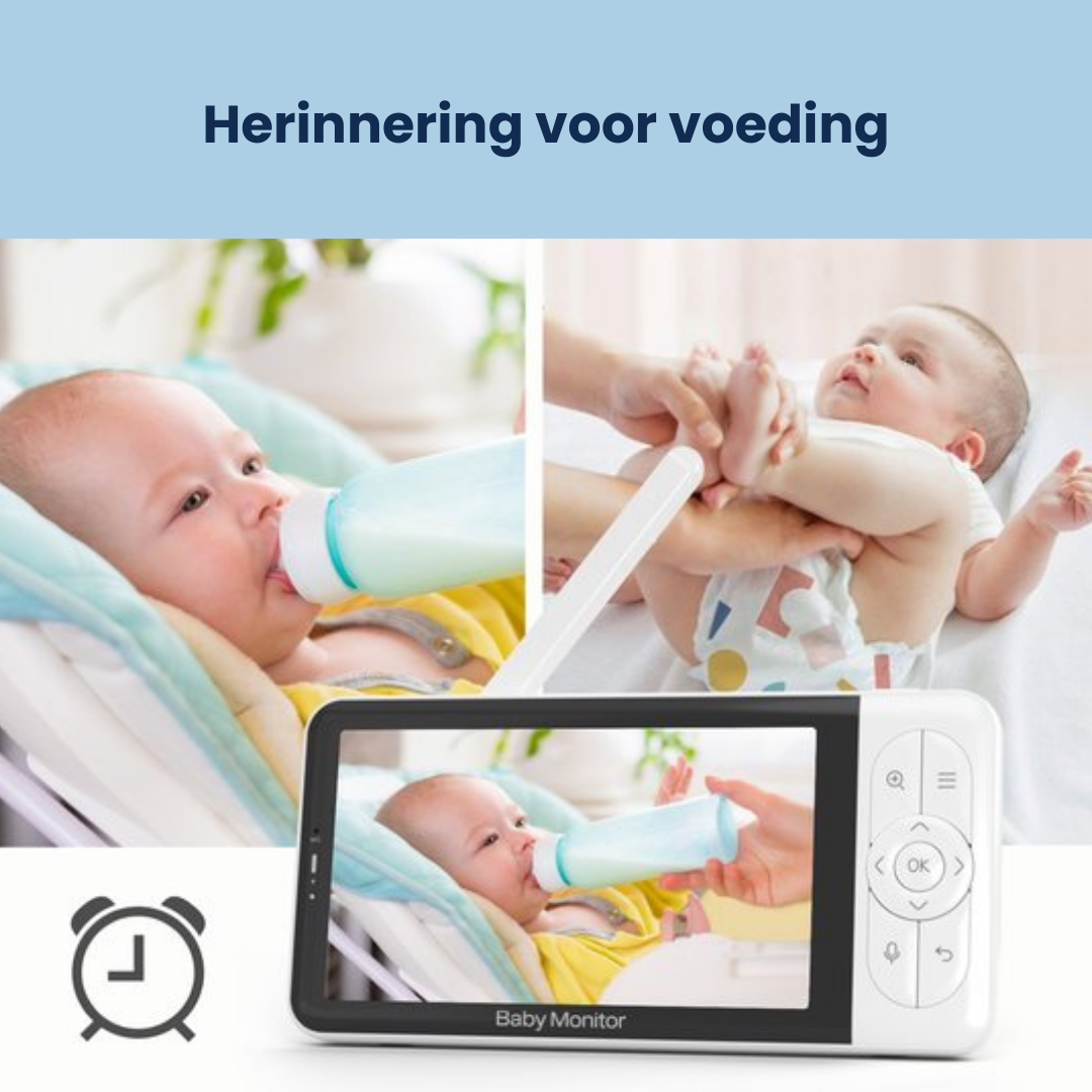 LAKOO babyfoon "Emma" - Camera en monitor - Met app