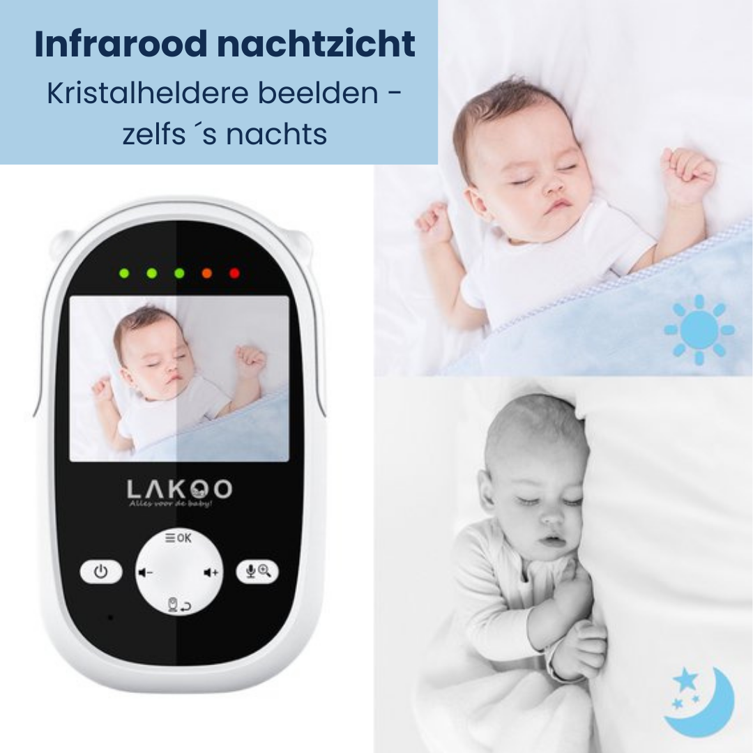LAKOO Baby Monitor MiniGuard Vision C Small Compact Cheap