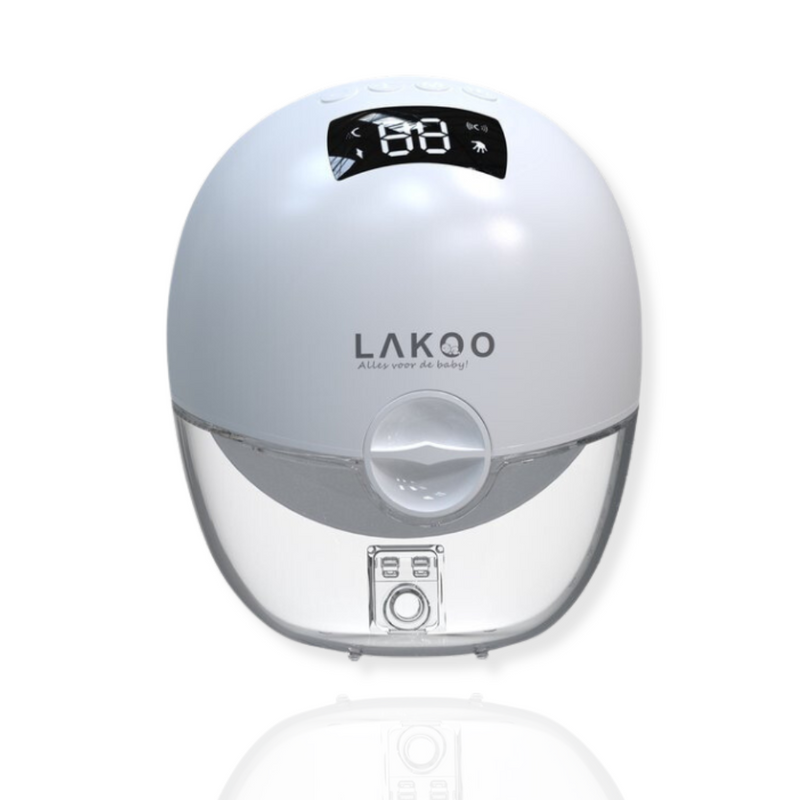 LAKOO® - Double breast pump - Manual breast pump - Electric breast pump - Breast pump - Hansfree