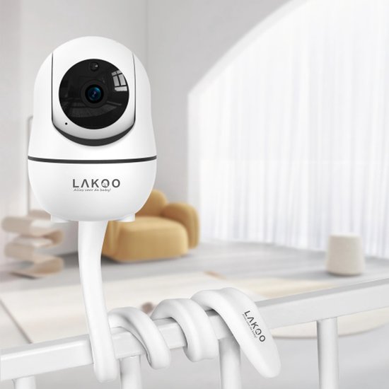 Lakoo® Babyfoonhouder - verstelbare en flexibele standaard / houder met schroefdraad