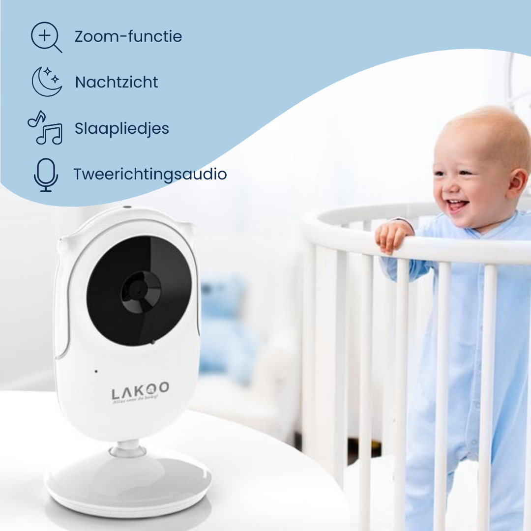 LAKOO Baby Monitor MiniGuard Vision C Small Compact Cheap