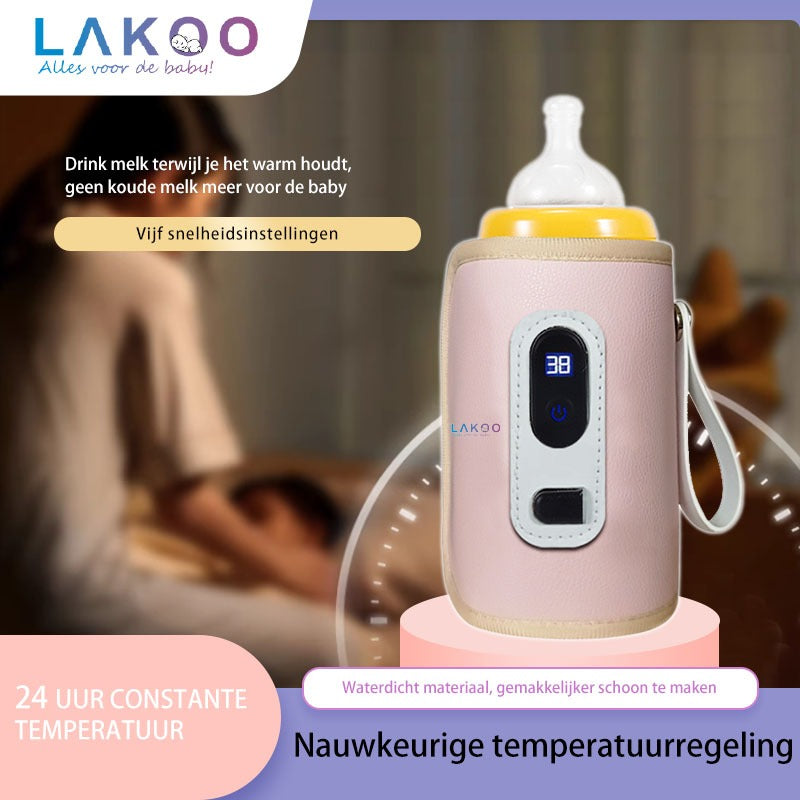 Lakoo Baby Borstkolf en Flasswarmer pakket van 2 combi deal 1