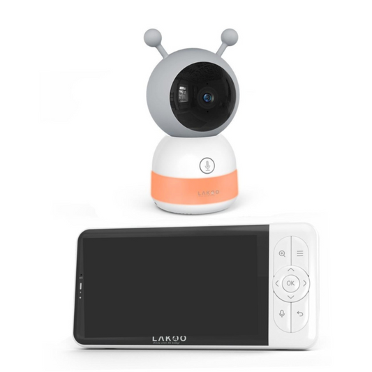 LAKOO babyfoon "Lowen" - camera en monitor - met app