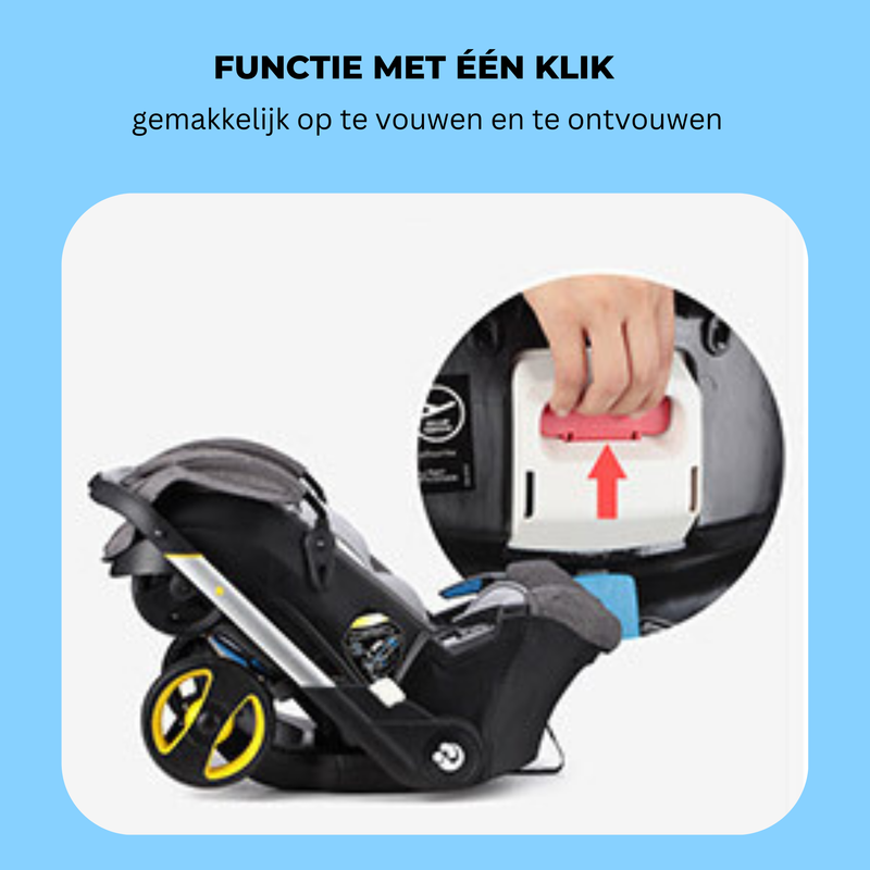 Lakoo Kinderwagen 4 in 1 kinderwagen