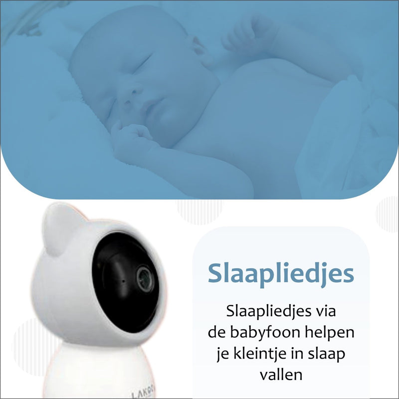 Lakoo® BabyGuard  Babyfoon 2 stuks