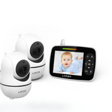 LAKOO-NIEUW-Beveiligingscamera-Babyfoon met camera-Monitor-babyfoon-display-Babyfoon met monitor-Premium Baby Monitor-3,5