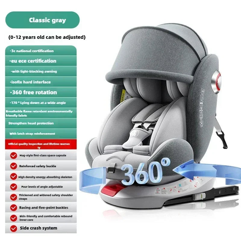 Baby Autostoel: 360°