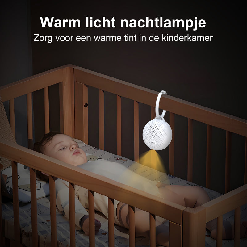 Lakoo White noise - machine baby - Muziekmobiel Baby - Witte ruis machine - accu voor 100 uur