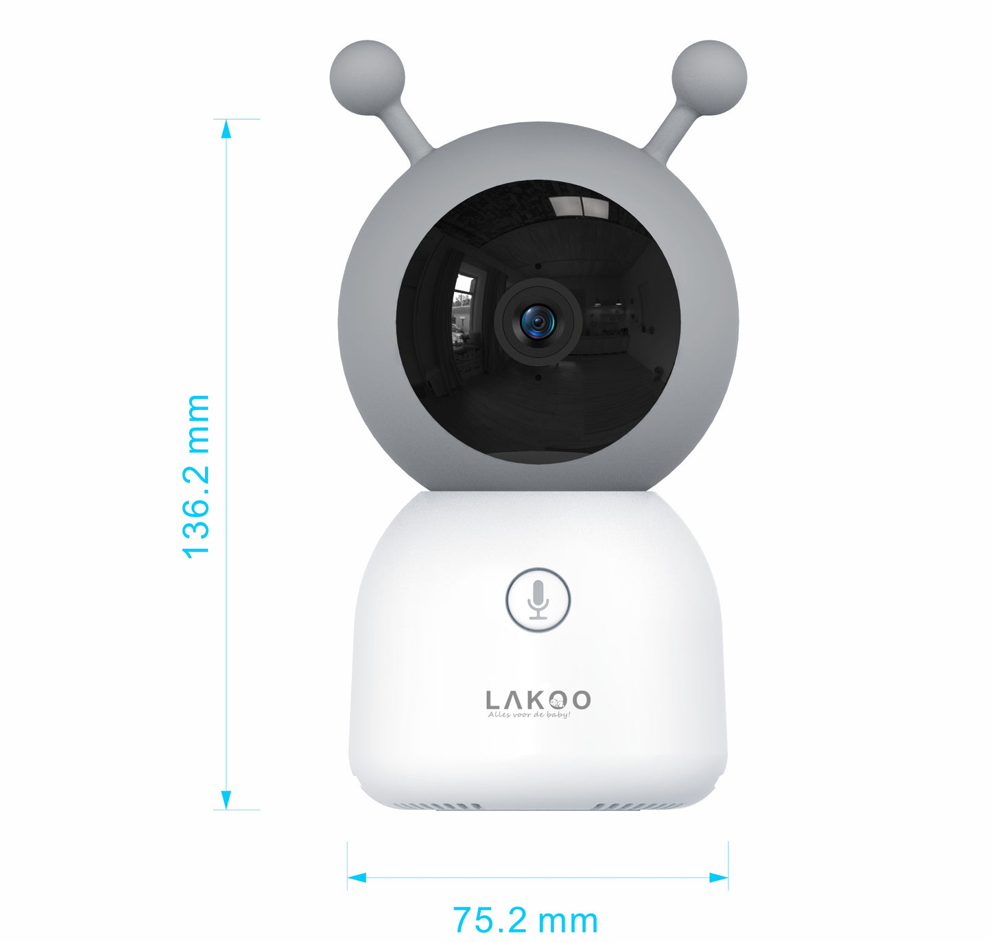 Lakoo babyguard Pro 6T met monitor met Lakoo baby Flesswarmer met Lakoo speentje combi deal 9