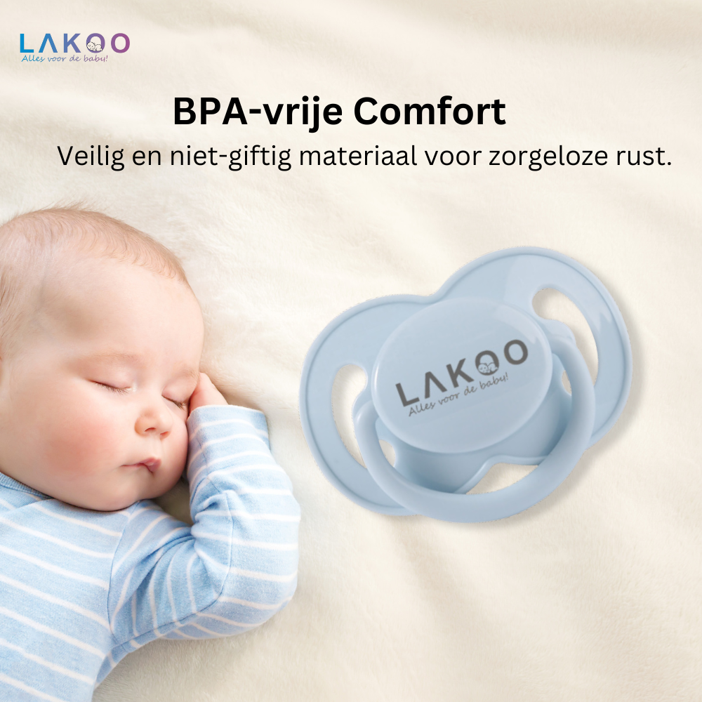 Lakoo babyguard Pro 6T met monitor met Lakoo baby Flesswarmer met Lakoo speentje combi deal 9