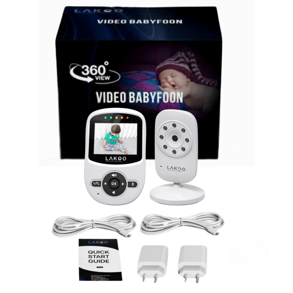 LAKOO Babyfoon MiniGuard Vision B met kleine monitor