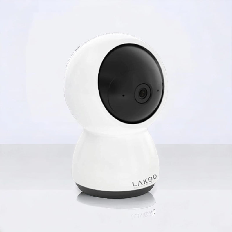 Lakoo® BabyGuard - Security camera - Dog camera - Baby monitor with Camera and app - 720HD - WiFi - Night vision - Motion detection - Talk-back function - Rotatable - Indoor surveillance camera - sleep music