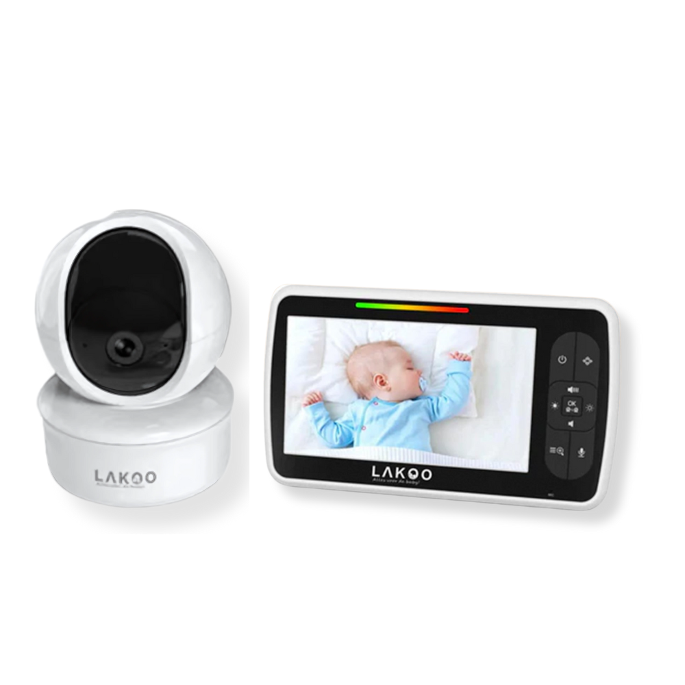 Lakoo BabyGuard HD PRO met monitor met lakoo baby flesswarmer met lakoo baby rocker combi deal 8