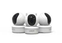 Lakoo® BabyGuard - Beveiligingscamera - Hondencamera - Babyfoon met Camera en app - 720HD - Wifi - Nachtzicht - Bewegingsdetectie - Terugspreekfunctie - Draaibaar - Bewakingscamera voor Binnen Indoor - slaapmuziek - 3 stuks