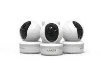 Lakoo® BabyGuard - Security camera - Dog camera - Baby monitor with Camera and app - 720HD - WiFi - Night vision - Motion detection - Talk-back function - Rotatable - Indoor surveillance camera - sleep music - 3 pieces